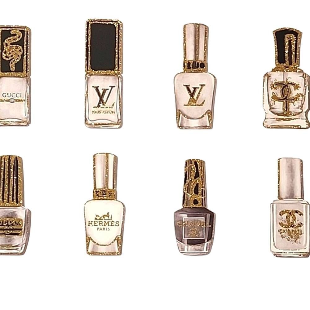 Design District Premium Nail Polish Collection Canvas Wall Decor